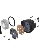 Morimoto 1Banger HXB LED Pod (Combo / White) Pair Ford | Lexus | Toyota 1999+                                     - BAF098 - Image 3