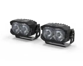 Morimoto 2Banger NCS LED Pod (SAE Wide / White) Pair Ford | Toyota 1999+
