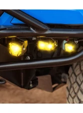 Morimoto 2Banger NCS LED Pod (SAE Wide / Yellow) Pair Ford | Toyota 1999+                                     - BAF109 - Image 5