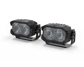 Morimoto 2Banger HXB LED Pod (Flood / White) Pair Ford | Toyota 1999+