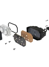 Morimoto 2Banger HXB LED Pod (Flood / Yellow) Pair Ford | Toyota 1999+                                     - BAF111 - Image 3