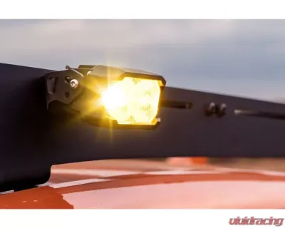 Morimoto 2Banger HXB LED Pod (Flood / Yellow) Pair Ford | Toyota 1999+ - BAF111
