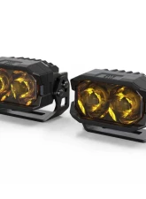 Morimoto 2Banger HXB LED Pod (Spot / Yellow) Pair Ford | Toyota 1999+                                     - BAF113 - Image 9