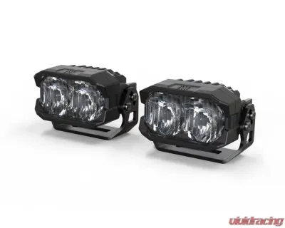 Morimoto 2Banger HXB LED Pod (Combo / White) Pair Ford | Toyota 1999+ - BAF114