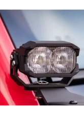 Morimoto 2Banger HXB LED Pod (SAE Wide / White) Pair Ford | Toyota 1999+                                     - BAF116 - Image 6