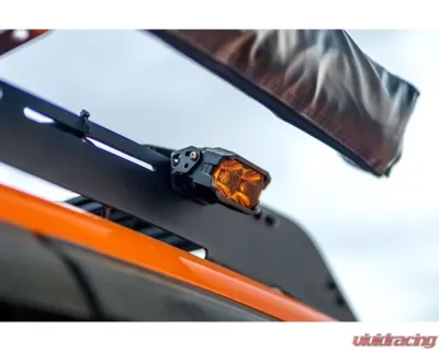 Morimoto 2Banger HXB LED Pod (SAE Wide / Yellow) Pair Ford | Toyota 1999+ - BAF117