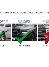 Morimoto XB ASM Gen 2 LED Headlights Ram 1500 2019+                                     - LF523-ASM - Image 14