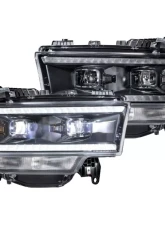 Morimoto XB Hybrid LED Headlights Ram 2500 | 3500 HD 2019+                                     - LF704 - Image 9