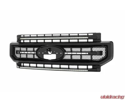 Morimoto Gloss Black | White DRL XBG LED Grille Ford Super Duty 2020-2022 - XBG10