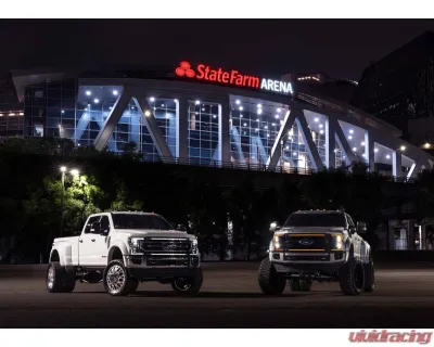 Morimoto Chrome Finish | White DRL XBG LED Grille Ford Super Duty 2020-2022 - XBG12