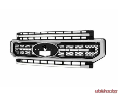 Morimoto Chrome Finish | White DRL XBG LED Grille Ford Super Duty 2020-2022 - XBG12