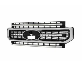 Morimoto Chrome Finish | White DRL XBG LED Grille Ford Super Duty 2020-2022