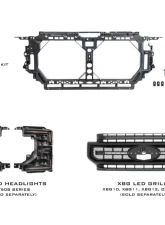 Morimoto XBG Front End Conversion Kit Ford Super Duty 2017-2022                                     - XBG3 - Image 4