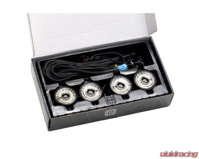 Morimoto 4 Pack White LED Rock Light Kit - XRL05