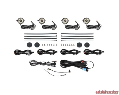 Morimoto 4 Pack White LED Rock Light Kit - XRL05