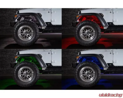 Morimoto 8 Pack RGBLED Rock Light Kit - XRL30