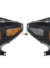 Morimoto Smoked Reflectors LF502 | LF550 Set                                     - A610 - Image 2