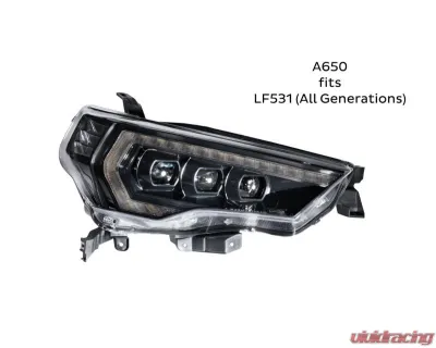 Morimoto Smoked Reflectors LF531 Set - A650