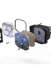 Morimoto 4Banger 2.0 NCS LED Pods Spot White Set                                     - BAF001.2 - Image 3