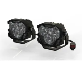 Morimoto 4Banger 2.0 NCS LED Pods SAE Wide White Set