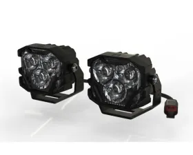 Morimoto 4Banger 2.0 HXB LED Pods Spot White Set