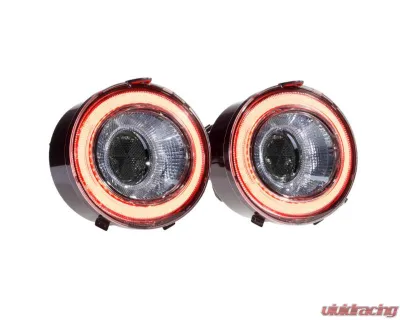 Morimoto XB LED Tail Lights Set - Smoked Chevrolet Corvette C6 2005-2013 - LF466