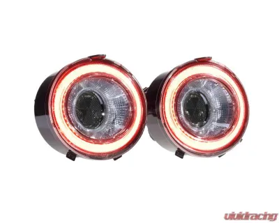 Morimoto XB LED Tail Lights Set - Smoked Chevrolet Corvette C6 2005-2013 - LF466