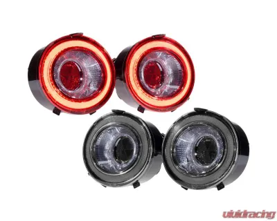Morimoto XB LED Tail Lights Set - Red Chevrolet Corvette C6 2005-2013 - LF467