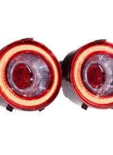 Morimoto XB LED Tail Lights Set - Red Chevrolet Corvette C6 2005-2013                                     - LF467 - Image 2