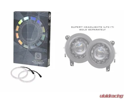 Morimoto Super7 RGBW Halo System Jeep Wrangler JL/JT 2018-2024 - LF479