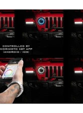 Morimoto Super7 RGBW Halo System Jeep Wrangler JL/JT 2018-2024                                     - LF479 - Image 4