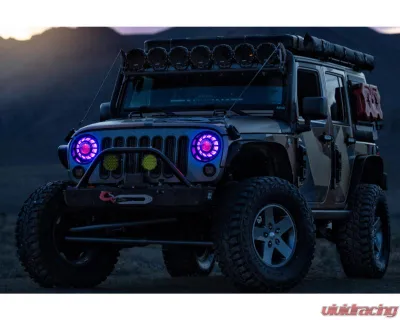 Morimoto Super7 RGBW Halo System Jeep Wrangler JL/JT 2018-2024 - LF479