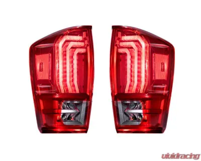 Morimoto XB LED Tails Set - Red Toyota Tacoma 2016-2023 - LF703.2