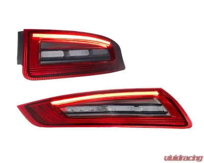 Morimoto XB LED Tail Lights Set - Red Porsche 997 2005-2008 - LF740
