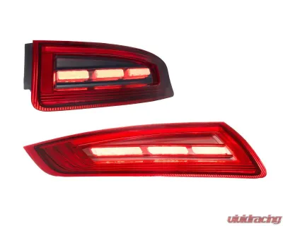 Morimoto XB LED Tail Lights Set - Red Porsche 997 2005-2008 - LF740