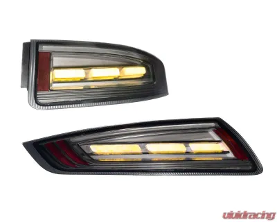 Morimoto XB LED Tail Lights Set - Smoked Porsche 997 2005-2008 - LF745