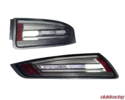 Morimoto XB LED Tail Lights Set - Smoked Porsche 997 2005-2008 - LF745