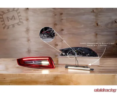 Morimoto XB LED Tail Lights Set - Smoked Porsche 997 2005-2008 - LF745