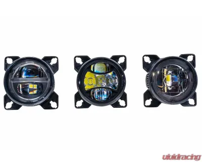 Morimoto Sealed3 90mm High/Low 3W LED Headlights - LF802.2