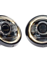 Morimoto XB LED Headlights Classic White Set Porsche 911 | 912 | 964 1965-1994                                     - LF965C - Image 3