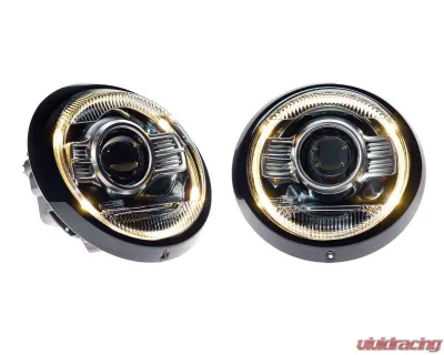 Morimoto XB LED Headlights Classic White Set Porsche 911 | 912 | 964 1965-1994 - LF965C