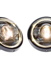Morimoto XB LED Headlights Classic White Set Porsche 911 | 912 | 964 1965-1994                                     - LF965C - Image 4