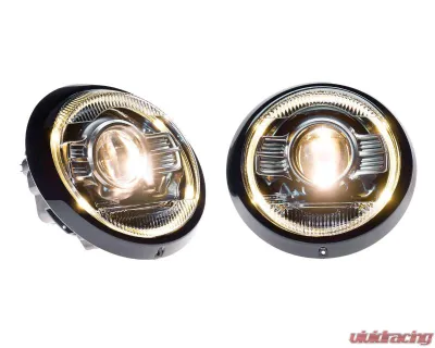 Morimoto XB LED Headlights Classic White Set Porsche 911 | 912 | 964 1965-1994 - LF965C
