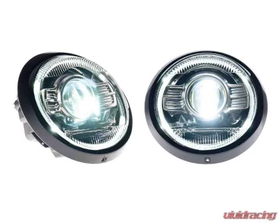 Morimoto XB LED Headlights Modern White Set Porsche 911 | 912 | 964 1965-1994 - LF965M