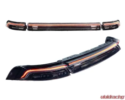 Morimoto XB LED Tail Lights Set - Smoked Porsche 993 1995-1998 - LF991