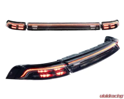 Morimoto XB LED Tail Lights Set - Smoked Porsche 993 1995-1998 - LF991