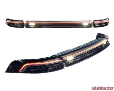 Morimoto XB LED Tail Lights Set - Smoked Porsche 993 1995-1998 - LF991