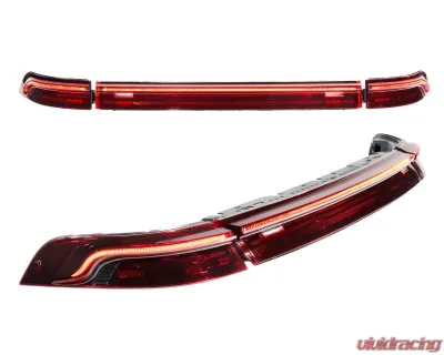 Morimoto XB LED Tail Lights Set - Red Porsche 993 1995-1998 - LF992