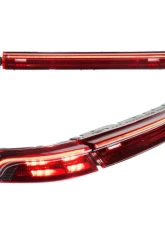 Morimoto XB LED Tail Lights Set - Red Porsche 993 1995-1998                                     - LF992 - Image 3