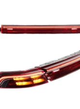 Morimoto XB LED Tail Lights Set - Red Porsche 993 1995-1998                                     - LF992 - Image 4